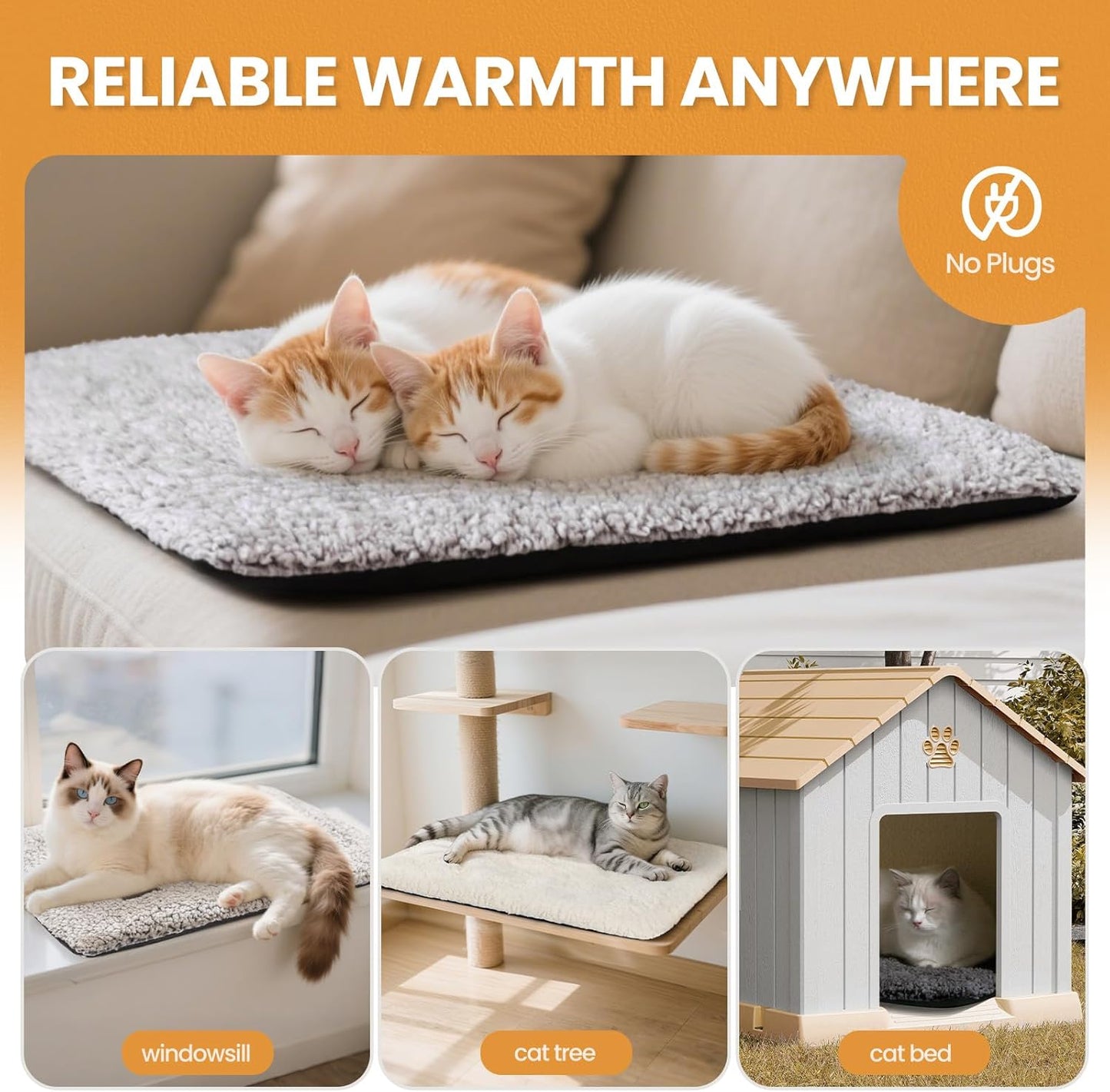 PurrWarm Self Warming Cat Bed