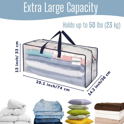 Stowe™ Heavy-Duty Moving Storage Bags with Backpack Straps