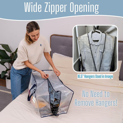 Stowe™ Heavy-Duty Moving Storage Bags with Backpack Straps