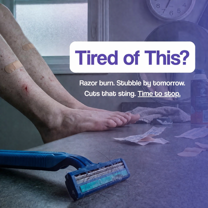 LAVIE No Shave Hair Removal Spray + FREE Smooth Cream