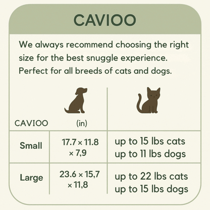 Cavioo Pet Cave Bed