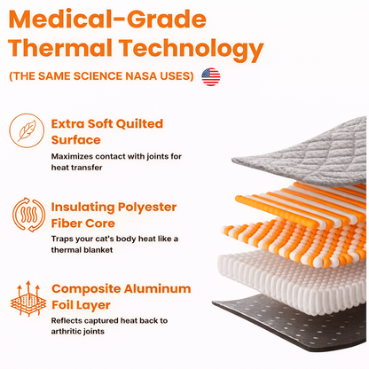 PurrWarm Self Warming Cat Bed