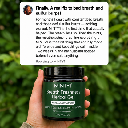 MINTY1® - Natural Breath Freshness Herbal Gel