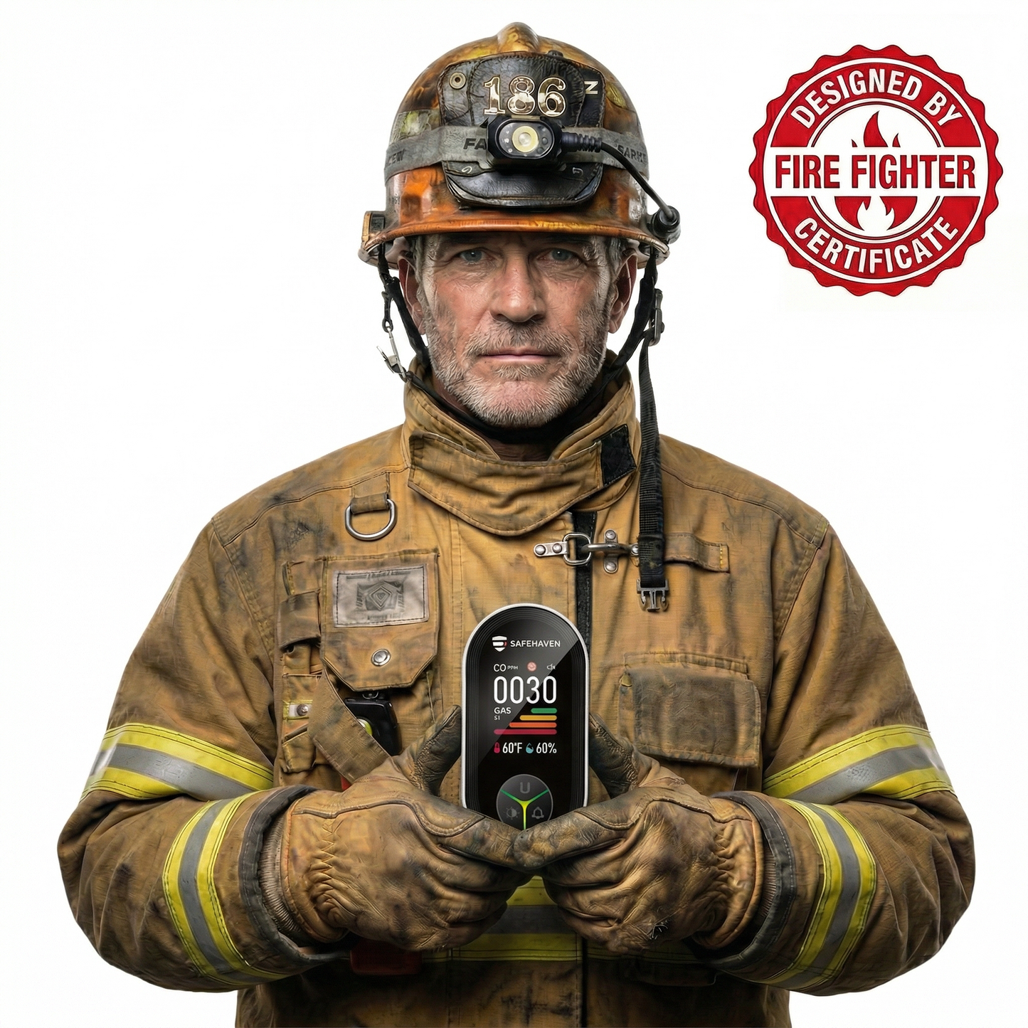 SafeHaven™ 4-in-1 Carbon Monoxide Detector